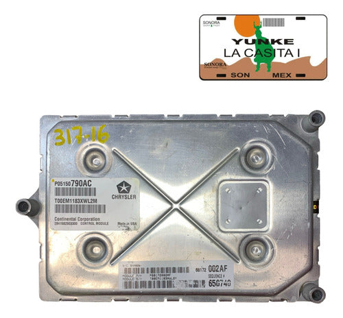 Computadora Jeep Grand Cherokee 3.6l A/t 2014 P05150790ac