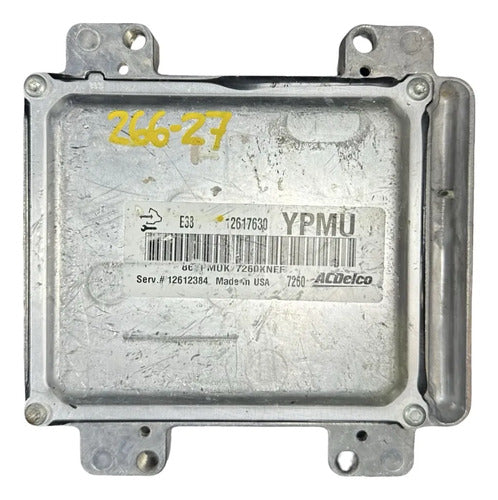 Computadora Chevrolet Silverado 4.3l A/t 2008 12617630 Ypmu