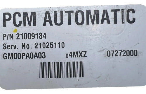 Computadora Saturn S Series 1.9l 00-02 21009184