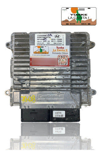 Computadora Hyundai Sonata 2.4l 11-14 39101-2g668