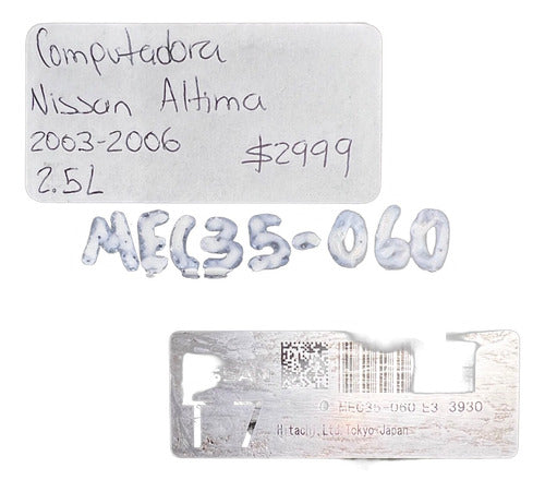 Computadora Nissan Altima 2.5l 03-06 Mec35-060 E3 (t7)