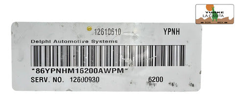 Pcm Computadora Pontiac Grand Prix 3.8l 06-08 12610610 Ypnh