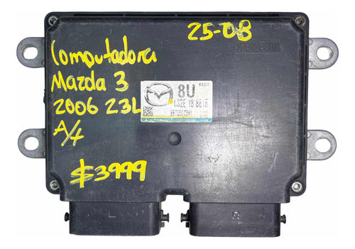 Computadora Mazda 3 2.3l A/t 2006 L32e 18 881b (8u)