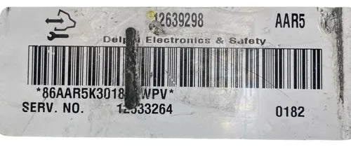 Pcm Computadora Chevrolet Malibu 3.6l 10-13 12639298 (aar5)