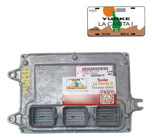Computadora Honda Civic 1.8l 2014-2015 37820-r2j-l54 (3v)