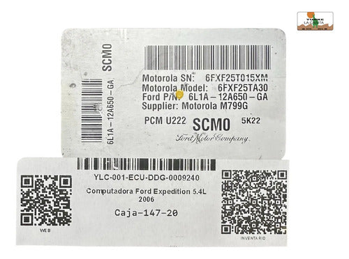 Computadora Ford Expedition 5.4l 2006 6l1a-12a650-ga