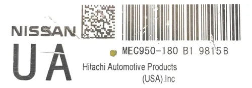 Computadora Nissan Sentra 2.0l 2010-2012 Mec950-180 B1 (ua)