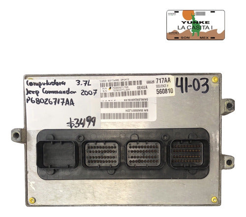 Computadora Jeep Commander 3.7l 2007 P68026717aa