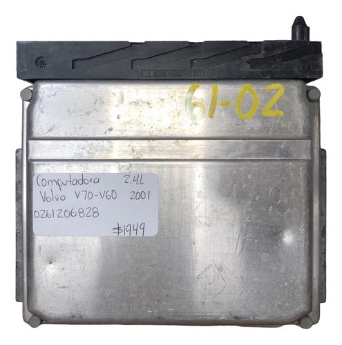 Computadora Volvo V70-v60 2.4l 2001 0261206828