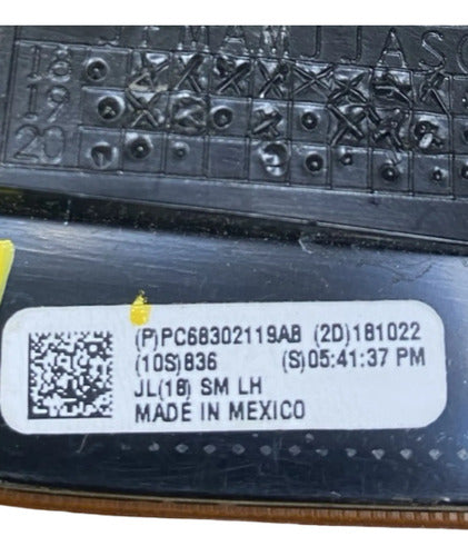 Luz De Posición Lh Jeep Wrangler 2018-2026  Pc68302119ab Naranja