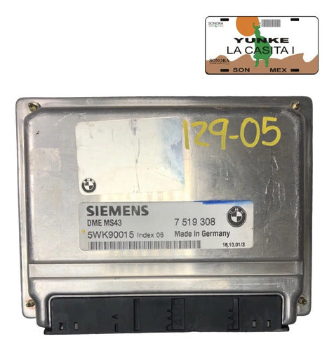 Pcm Computadora Bmw 325i 3.0l 2002-2003 5wk90015 P4