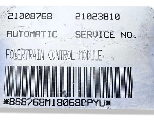 Pcm Computadora Saturn S Series 1.9l A/t 98-99 21008768