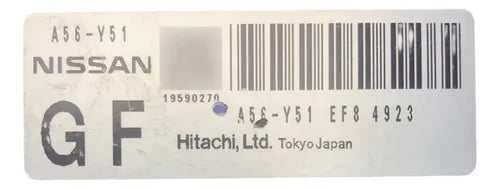 Pcm Computadora Nissan Máxima 3.5l A/t 2006 A56-y51 Ef8 (gf)
