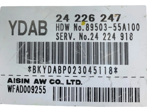 Modulo Tcm Saturn Ion 2.2l 2003 89503-55a100
