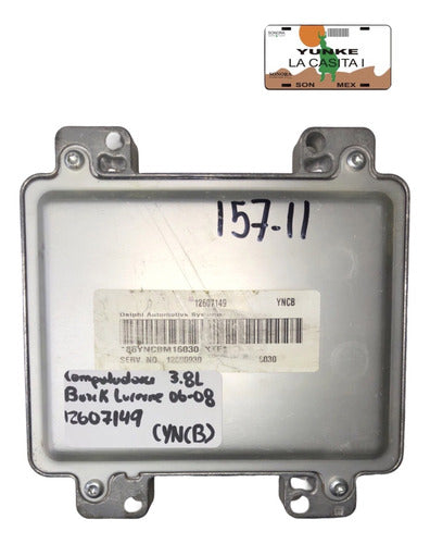 Computadora Buick Lucerne 3.8l 06-08 12607149 (yncb)