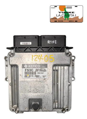 Pcm Computadora Hyundai Accent 1.6l A/t 12-14 39110-2bas1 P2