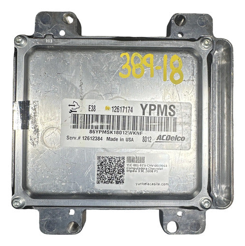 Pcm Computadora Chevrolet Impala 3.9l 2008 P1
