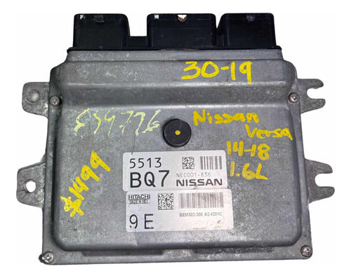 Computadora Nissan Versa 1.6l 2014-18 Bem332-300 A2 (9e)