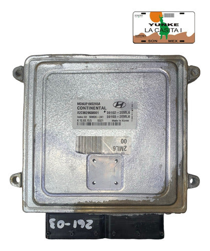 Computadora Hyundai Elantra 1.8l 14-16 39102-2eml6