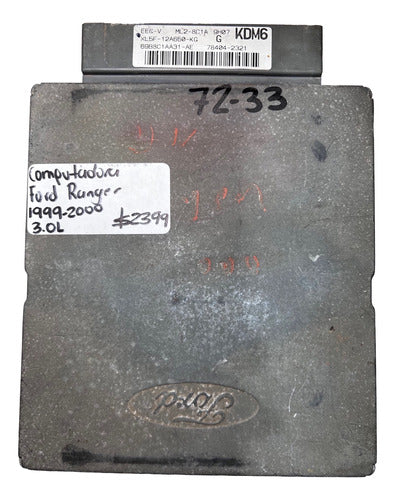 Computadora Ford Ranger 3.0l 99-00 Xl5f-12a650-kg