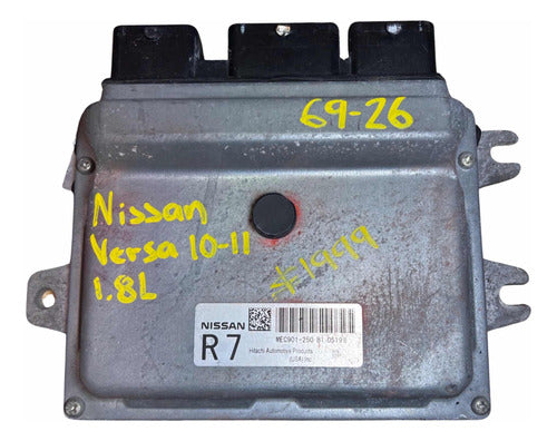 Computadora Nissan Versa 1.8l 2010-11     Mec901-250 B1 (r7)