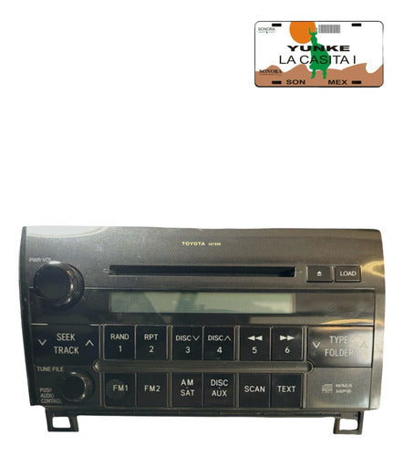Estéreo Toyota Sequoia 2008-2009 86120-0C250