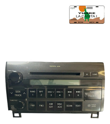 Estéreo Toyota Sequoia 2008-2009 86120-0c250