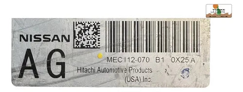 Computadora Nissan Altima 2.5l A/t 2011 Mec112-070 (ag)