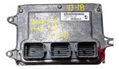 Computadora Honda Civic 1.8L 14-15 37820-R2J-L65 (4V)