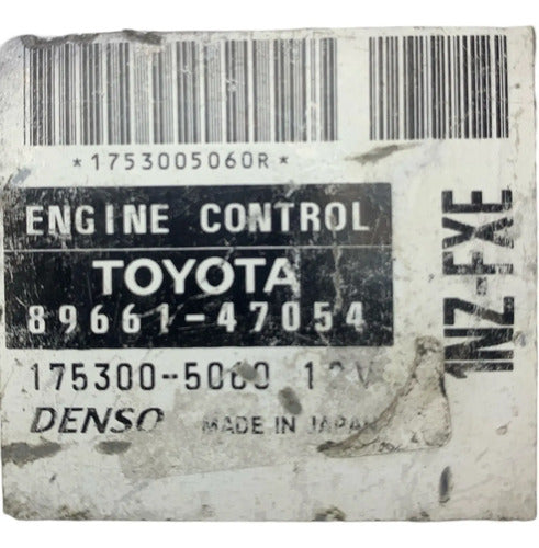Pcm Computadora Toyota Prius 1.5l A/t 01-03 89661-47054