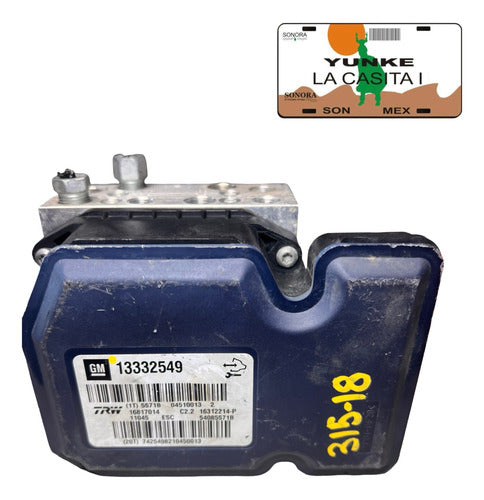 Modulo Abs Buick Lacrosse 11-13 13332549