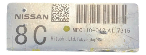 Pcm Computadora Nissan Altima 2.5l 07 Mec110-012 A1 (8c) P1