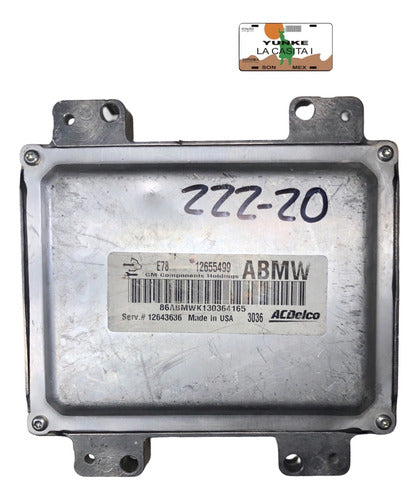 Computadora Chevrolet Silverado 2500 A/t 2013 12655499 (abmw)