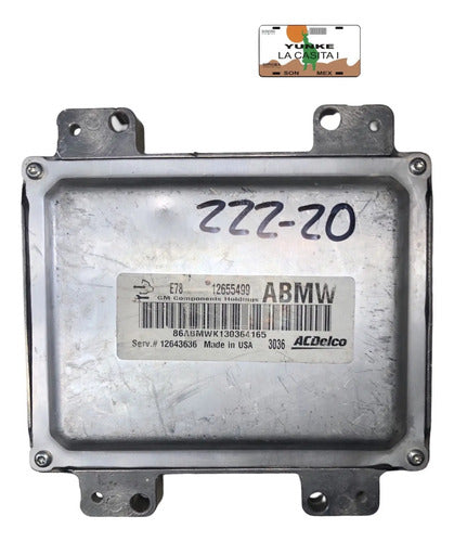 Pcm Computadora Chevrolet Silverado 2500 2013 12655499(abmw)