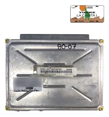 Computadora Chevrolet Venture 3.4l 99-03 09378702 (dkkb)