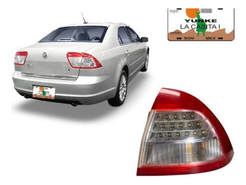 Calavera Rh Mercury Milan 06-09 6n73-13b504 Derecho/pasajero Rojo