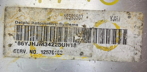 Pcm Computadora Chevrolet Cavalier 2.2l 2005 12593507 (yjhj)