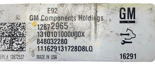 Computadora Gmc Canyon 3.6l 2016 12672965 (gm)