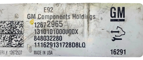 Pcm Computadora Gmc Canyon 3.6l 2016 12672965 (gm)