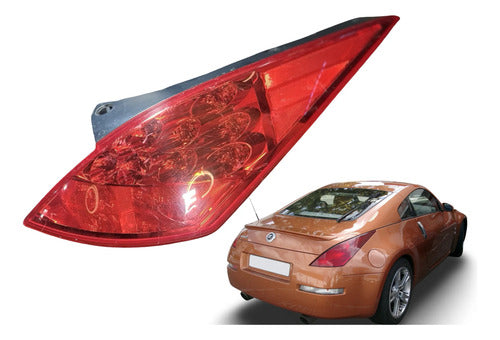 Calavera Rh Original Nissan 350z 2003-2008 Derecho/pasajero Rojo