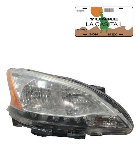 Faro Rh Original Nissan Sentra 2013-2015 Derecho/pasajero
