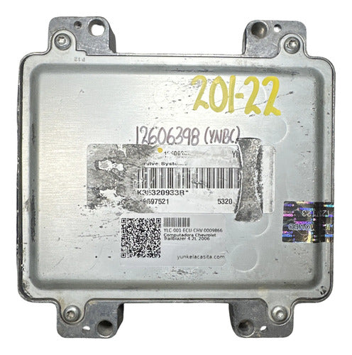 Pcm Computadora Chevrolet Trailblazer 4.2l 2006