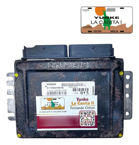 Pcm Computadora Volvo S40 1.9l 2001 Turbo S110921001g