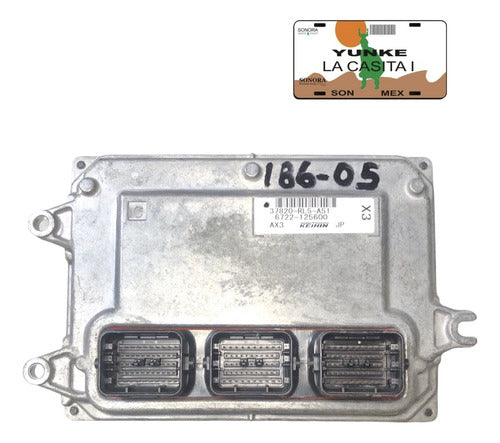 Computadora Acura Tsx 2.4l 09-10 37820-rl5-a51 (x3)