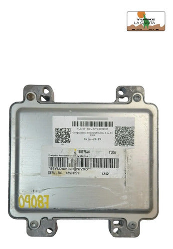 Computadora  Chevrolet Malibu 3.5l A/t 2005 12597846 (ylda)