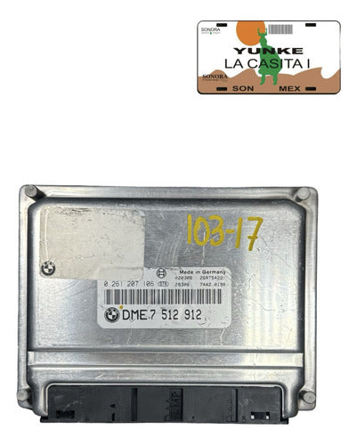 Computadora Bmw X5 4.4l 2002 Dme 7 512 912