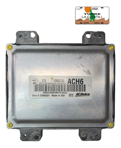 Computadora Chevrolet Trax 1.4l 2021 12698131 (ach6)