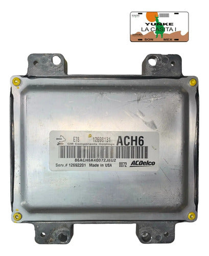Pcm Computadora Chevrolet Trax 1.4l 2021 12698131 (ach6)