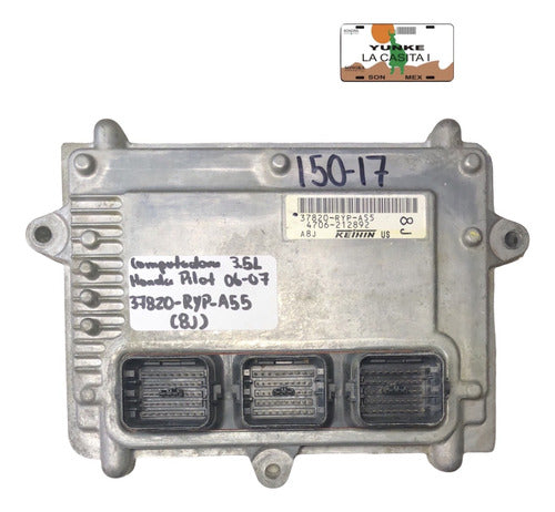 Computadora Honda Pilot 3.5l 06-07 37820-ryp-a55 (8j)