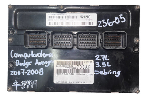 Computadora Dodge Avenger 07-08 P05033708af